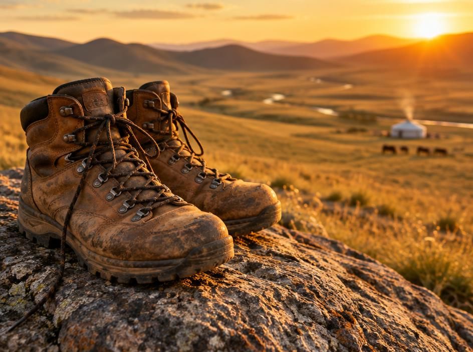 Sturdy footwear